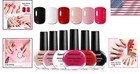 Luxury 6-color Nail Polish Set - Quick Dry  Glossy Finish  Eco-friendly Gift
