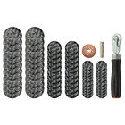 62x For Car Motorcycle Plug Patch Heavy Duty Tire Repair Kit Diy Punctures Flat