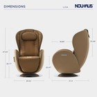 Nouhaus Luna Heated Massage Chair  Zero Gravity 3d Full Body Massage Recliner