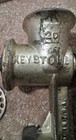 Vintage Keystone No  20 Cast Iron Manual Meat Grinder