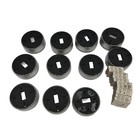 Lot Of 11 Nest Learning Thermostat 1st Gen Model 01a Silver     Pulled From Use