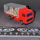 Vintage 1981 Matchbox Volvo Truck Lion Cage Lesney - Red Cab Silver Cage - Htf