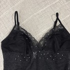 Vtg Y2k 90   s Victoria   s Secret Lace Embellished Camisole Cami Medium Whimsy 