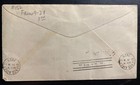 1929 Colon Panama First Flight Airmail Cover To Buenos Aires Argentina Mizrahi