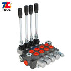 4 Spool Hydraulic Directional Control Valve  Double Acting Cylinder Bspp 11gpm