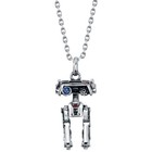 Star Wars X Rocklove New Bd-1 Droid Pendant Necklace - Sterling Silver