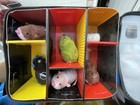 6 Zhu Zhu Pets Hamsters And Carry Case Jilly Scoodles
