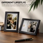 2-pack Black 4x6 Picture Frames  Wall tabletop Display For Photos   Art