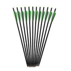 20 Inch Archery Carbon Crossbow Bolts Half Moon Nock Od 8 8mm Arrows Hunting