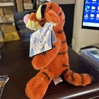 Disney Store Wiggling Tigger Plush 8    Tested  Working  With Tags  Mechanical