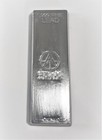 1 Kilo  999 Fine Lead Bullion Bar - Hand Poured   Stamped - Grimm Metals
