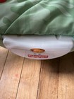 2005 Fisher Price Rainforest Baby Bouncer Vibrating   Music   Movement Works