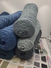 10 Lb 2 3 Oz   Wool Yarn Weaving Knitting Art 800 Ypp Blues