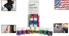 Permanent Fabric Paint Set Of 8 - Gloss Finish For Diverse Surfaces