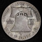1948-d Fine   Vf Silver  franklin Half Dollar Nice Original Coin Free Shipping    