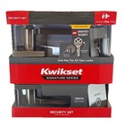 Kwikset Perth Keyed Entry Lever   Single Cylinder Deadbolt Door Lock  99910-092