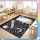 Teenyyou 5 X 7 6 Ft Composition Notebook Classroom Rug School Style Classroom