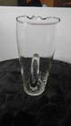 Vintage Mcm Clear Glass Martini Cocktail Beverage Pitcher 8 5  Tall Excellent