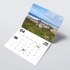 Dogs Pooping In Beautiful Places 2026 Funny Wall Calendar - White Elephant Gift