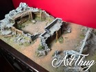 Custom-made Rpg Ruins Terrain Board 16x24 Dungeons   Dragons Warhammer Scenery