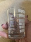 4 Oz  Bar   Kitchen Professional Measuring Glass Jigger Shot Multiple Scale