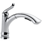 Delta Linden 1-handle Pullout Kitchen Faucet Chrome-certified Refurbished