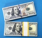 500 Pieces Of  100 Bill Replica Money Prop For Pranks   Movie Production