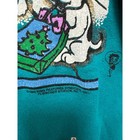 Vintage 1994 Betty Boop Christmas Sweatshirt Freeze Teal