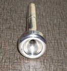   Vintage Conn 4 Silver Plated Trumpet Mouthpiece  