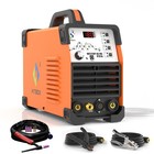 5in1 Hf Pulsed Ac dc Tig Stick Welder W Auto-darkening Welding Helmet foot Pedal
