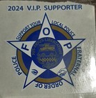 2026 Police Decals  6 Free Supporter Stickers 