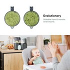  Babymoov Duo Meal Lite Food Maker - 4 In 1 Baby Food Processor With Steam 