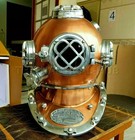 Diving Helmet Antique Scuba U s Navy Mark V Scuba Divers Helmet Gift