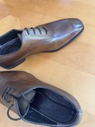 Pi Men s  Brown  Leather Oxfords Bond 100  Hand Made Style p2601