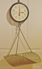 Red Chatillon 20lbs X 1oz temperature Compensated Springs Hanging Scale W basket