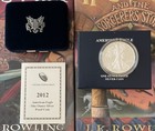 American Eagle One Ounce Silver Proof Coins 2005  1  2011  2  2012 2 