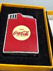 Vintage Coca Cola Lighter Blue Bird Music Lighter Soda Advertising Collectible