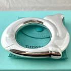 Tiffany   Co  Whale Baby Rattle Sterling Silver 925 Qh5fe With Box Cleaned