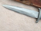 Vintage Frost Cutlery Stainless Flying Falcon  Boot Dagger Knife N Case Sheath
