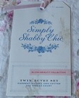 Vintage New Simply Shabby Chic Rachel Ashwell Blush Beauty Twin Duvet Set