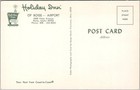 Vintage 1960s Boise Idaho Postcard Holiday Inn Airport  Curteich Chrome Unused