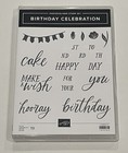    party    Stampin  Up  Birthday Celebration - Stamp Set And Dies