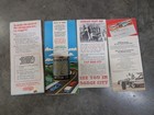 Lot Of 4 Oil Gas Station Vintage Road Map Vacation Atlas Texas Oklahoma Kansas