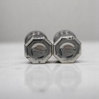Vintage Cartier Sterling Silver Salt And Pepper Shakers  1 1 2  Each