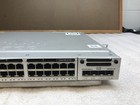 Cisco Ws-c3850-24p-s 24 Port Poe  W c3850-nm2-10g With Rack Ears