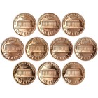 1990-1999 S Lincoln Memorial Cent Gem  Proof Run 10 Coin Set Us Mint