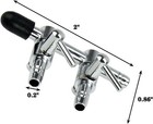 Aquaneat Aquarium Air Pump Splitter fish Tank Valve  Metal X-small 