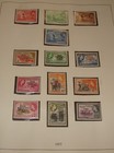 1957 - 1958 Ghana Stamp Album Lindner Hingleless
