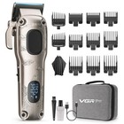Professional Hair Clippers For Men - Cordless   Corded Barber Clipper  Adjustabl