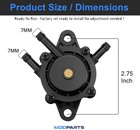 Stens 520-441 Fuel Pump For Briggs   Stratton Honda John Deere Kohler Kawasaki